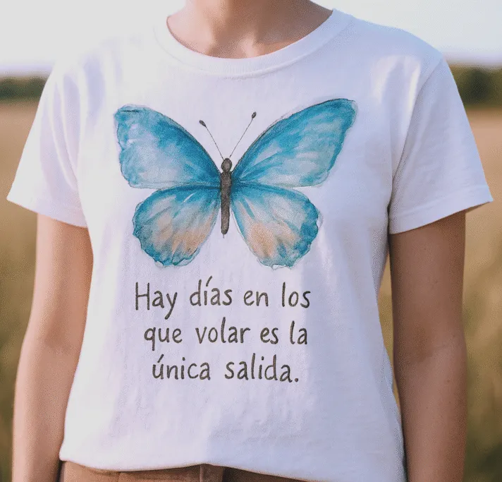 Camiseta personalizada pintada a mano
