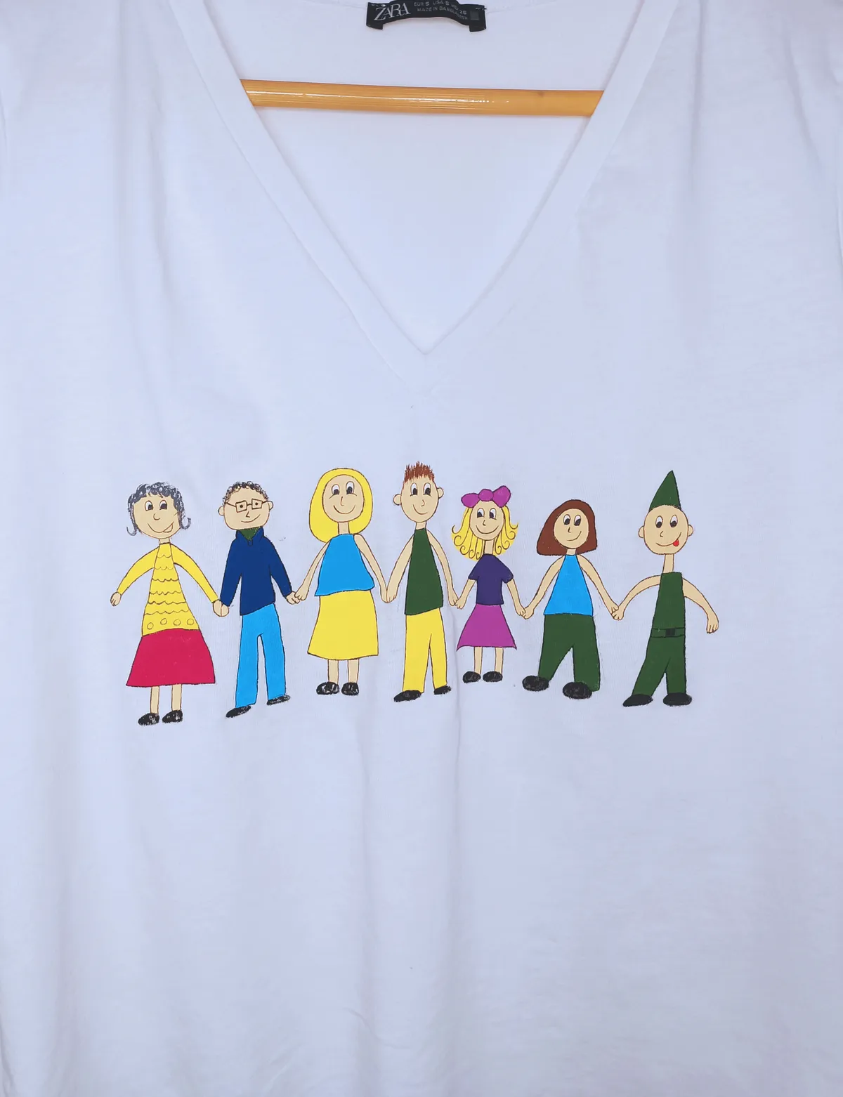 Dibujo infantil - Familia