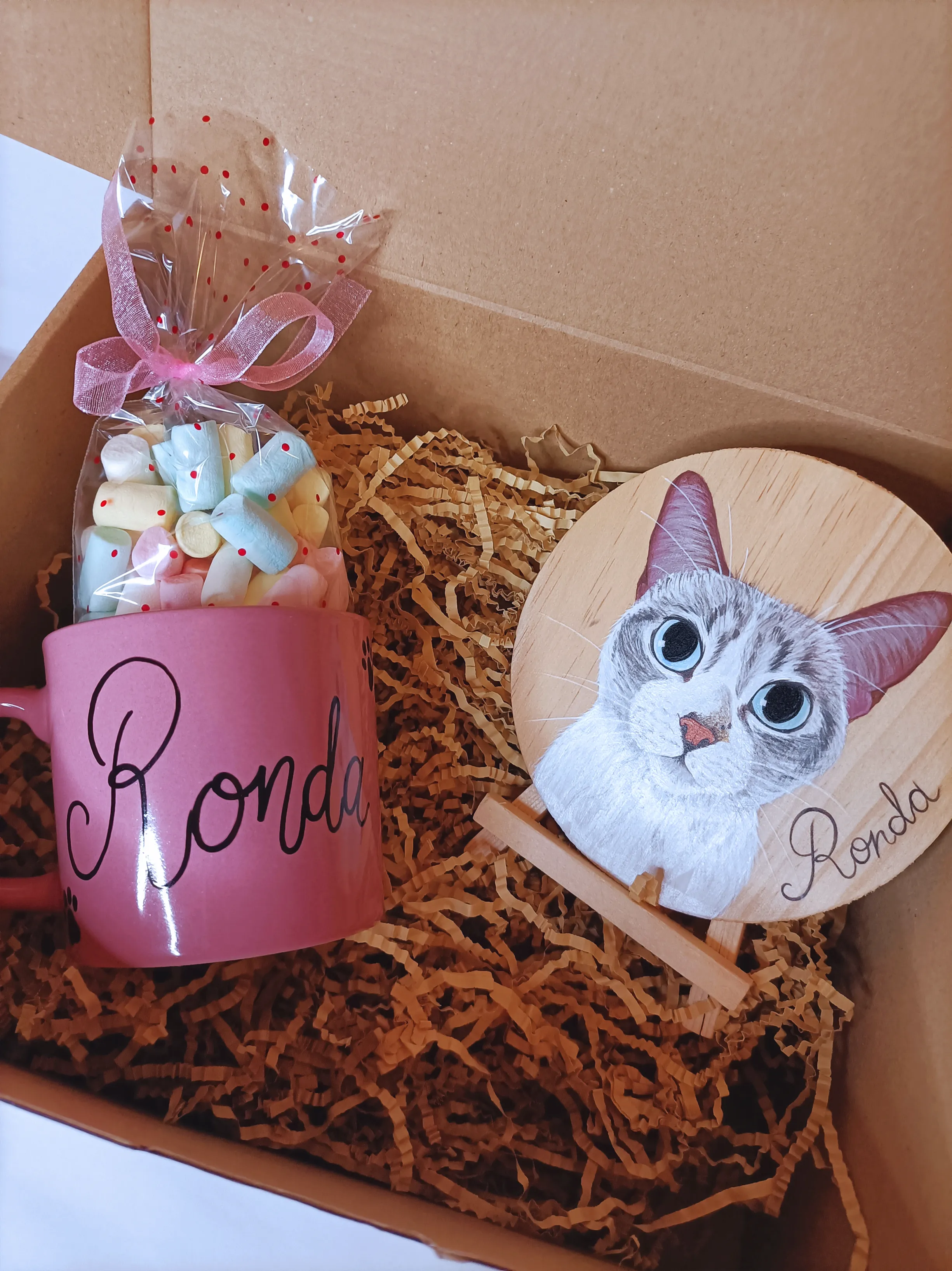 Pack mascota personalizado pintado a mano